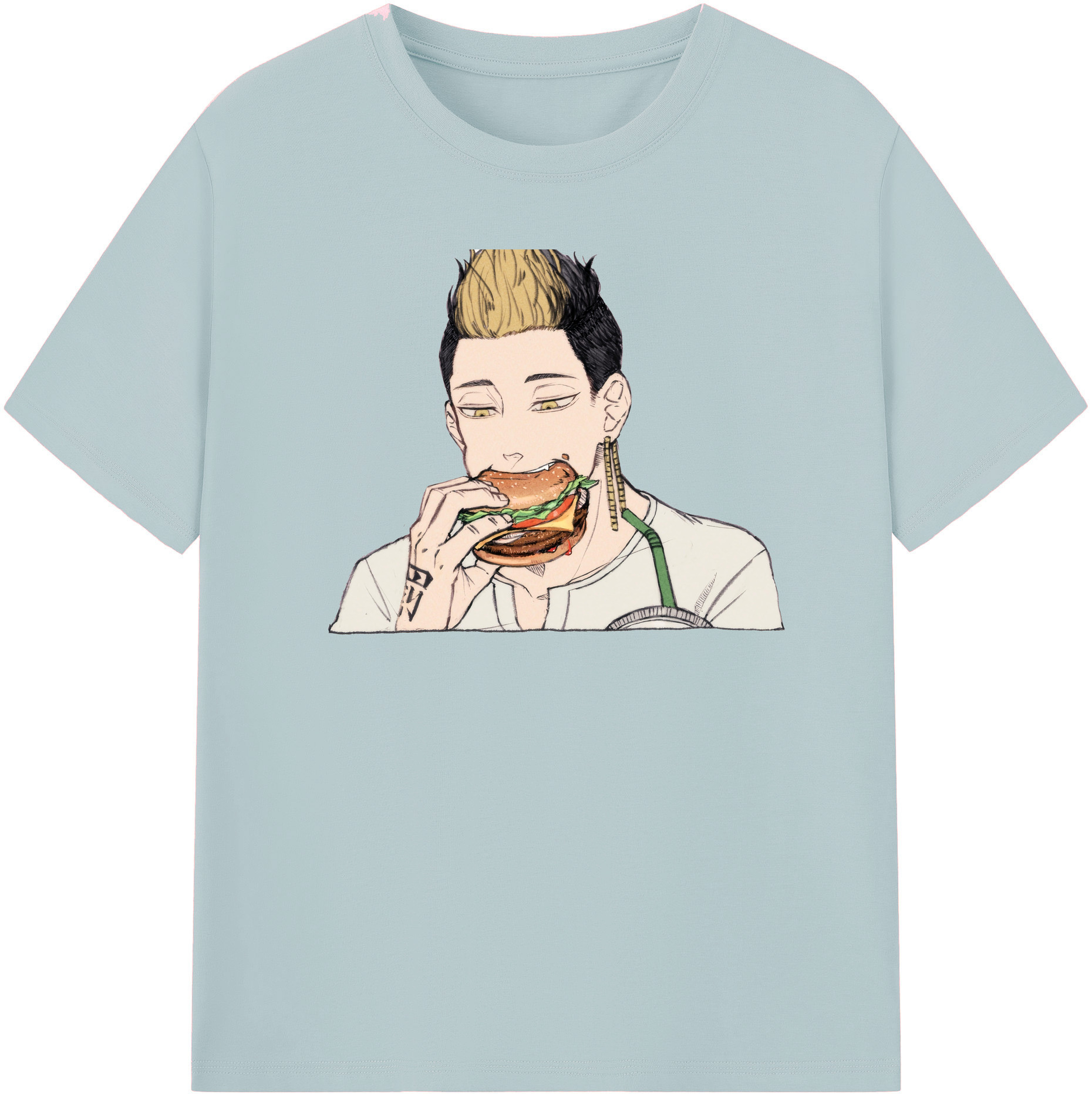 （画像用） 東京リベンジャーズ Tokyo Revengers 綿100％半袖Tシャツ（フロントプリント）